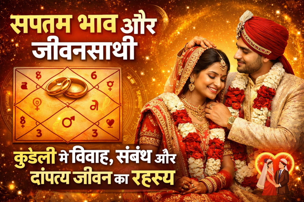 सप्तम भाव और जीवनसाथी: कुंडली में विवाह, संबंध और दांपत्य जीवन का रहस्य