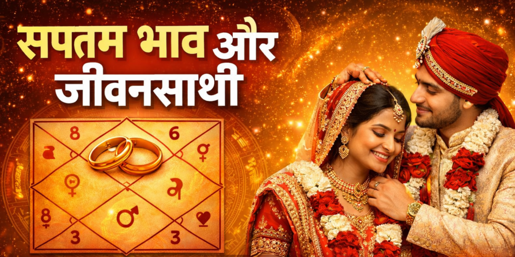 सप्तम भाव और जीवनसाथी: कुंडली में विवाह, संबंध और दांपत्य जीवन का रहस्य