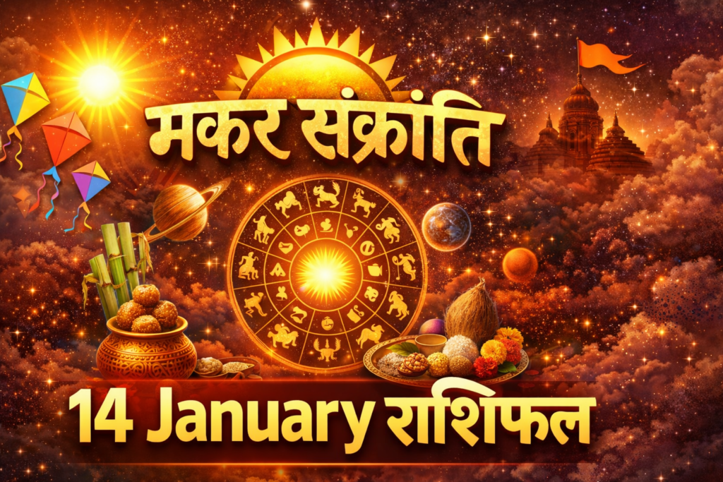 14 जनवरी 2026 राशिफल मकर संक्रांति विशेष