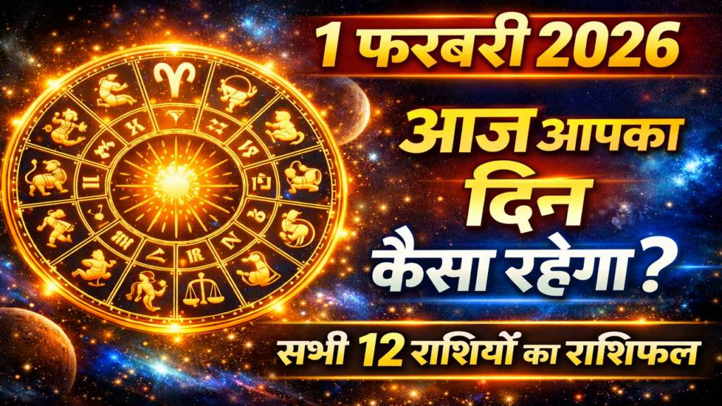 1 fabuary 2026 rashifal in hindi