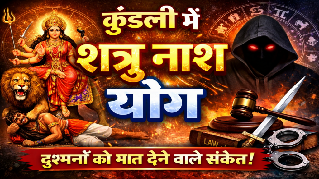 कुंडली में शत्रु नाश योग