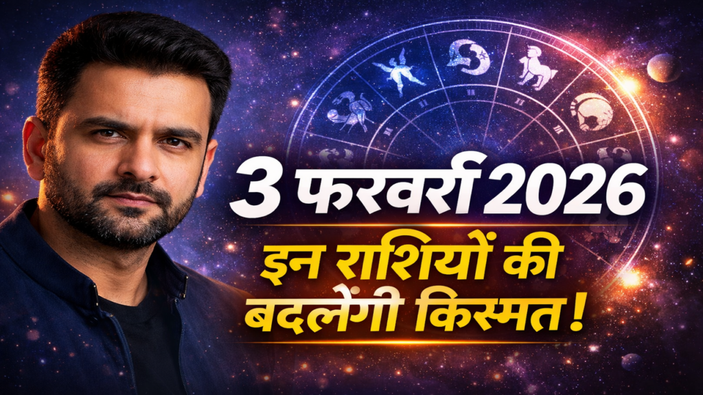 3 फरवरी 2026 का राशिफल हिंदी